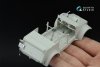 Quinta Studio QD+35142 Kubelwagen Type 82 3D-Printed & coloured Interior on decal paper (Meng VS-015) (with 3D-printed resin parts) 1/35